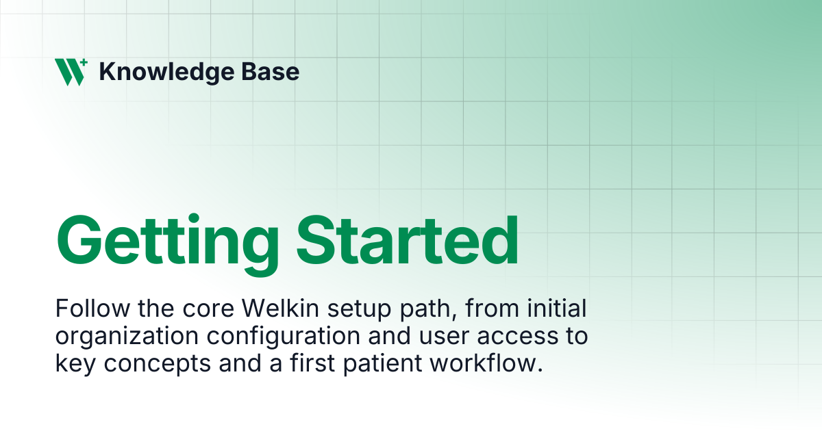 Getting Started | Knowledge Base
